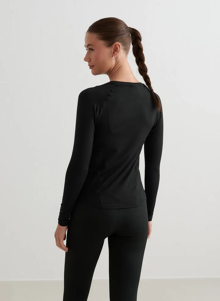 Soft Basic LS Top | Black