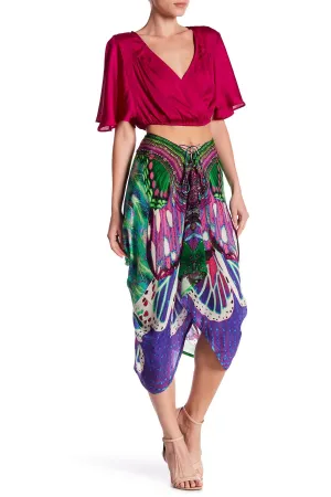 Solid Fuchsia Crop Top
