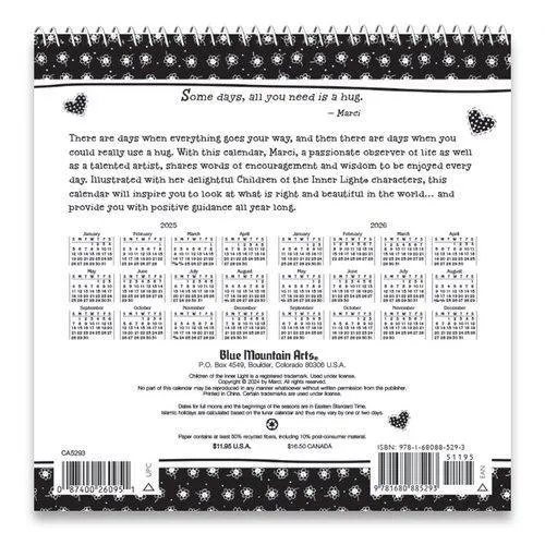 Some Days, All You Need Is a Hug! 2025 Calendar