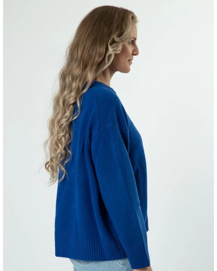 Stella and Gemma Winnie Jumper Cobalt
