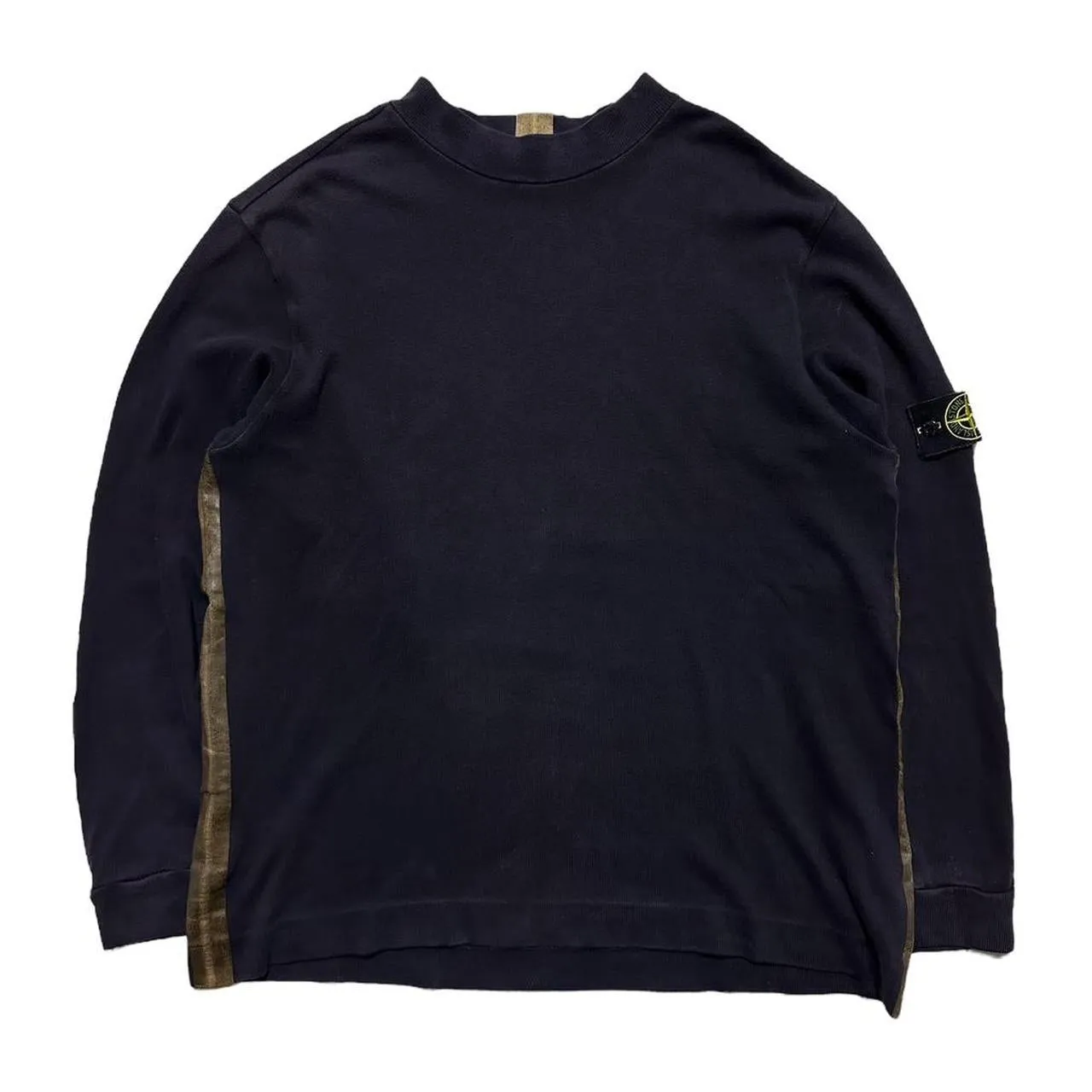 Stone Island Mock Neck Pullover Jumper