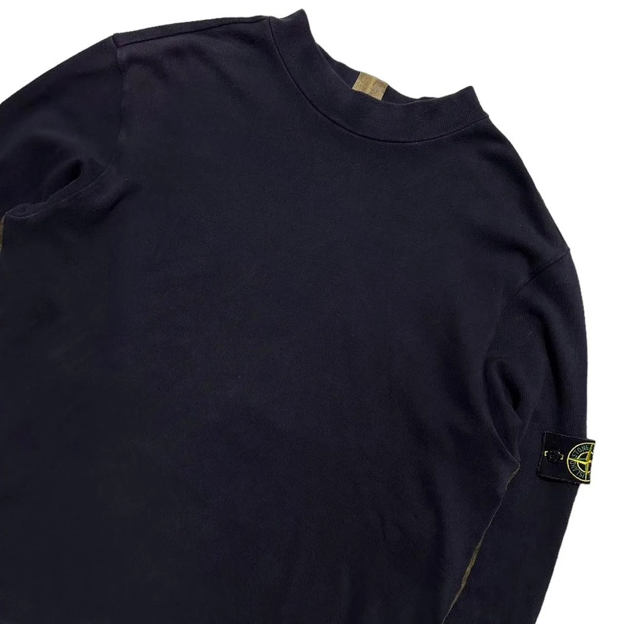 Stone Island Mock Neck Pullover Jumper
