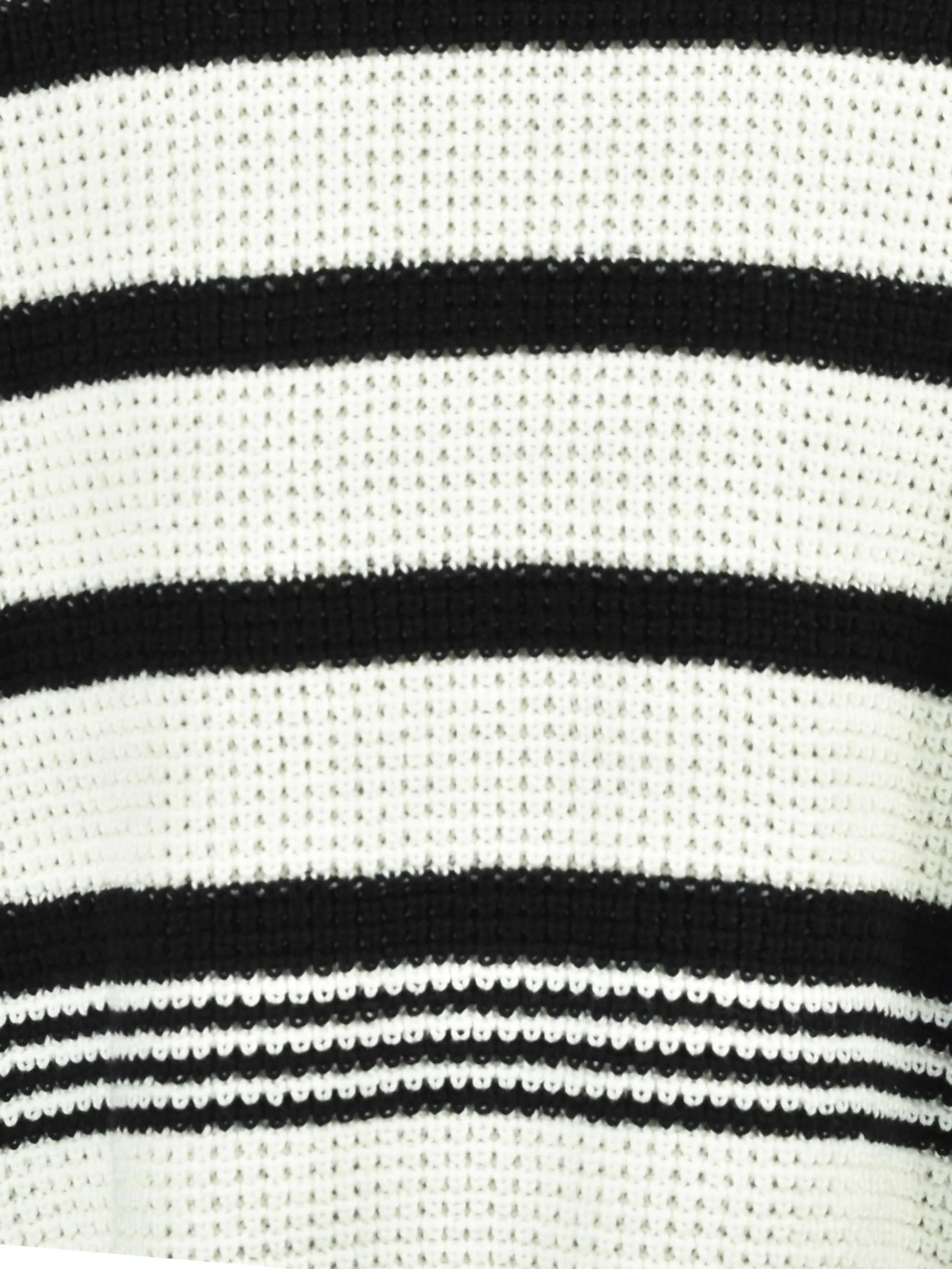 Stripe Waffle Knit Jumper