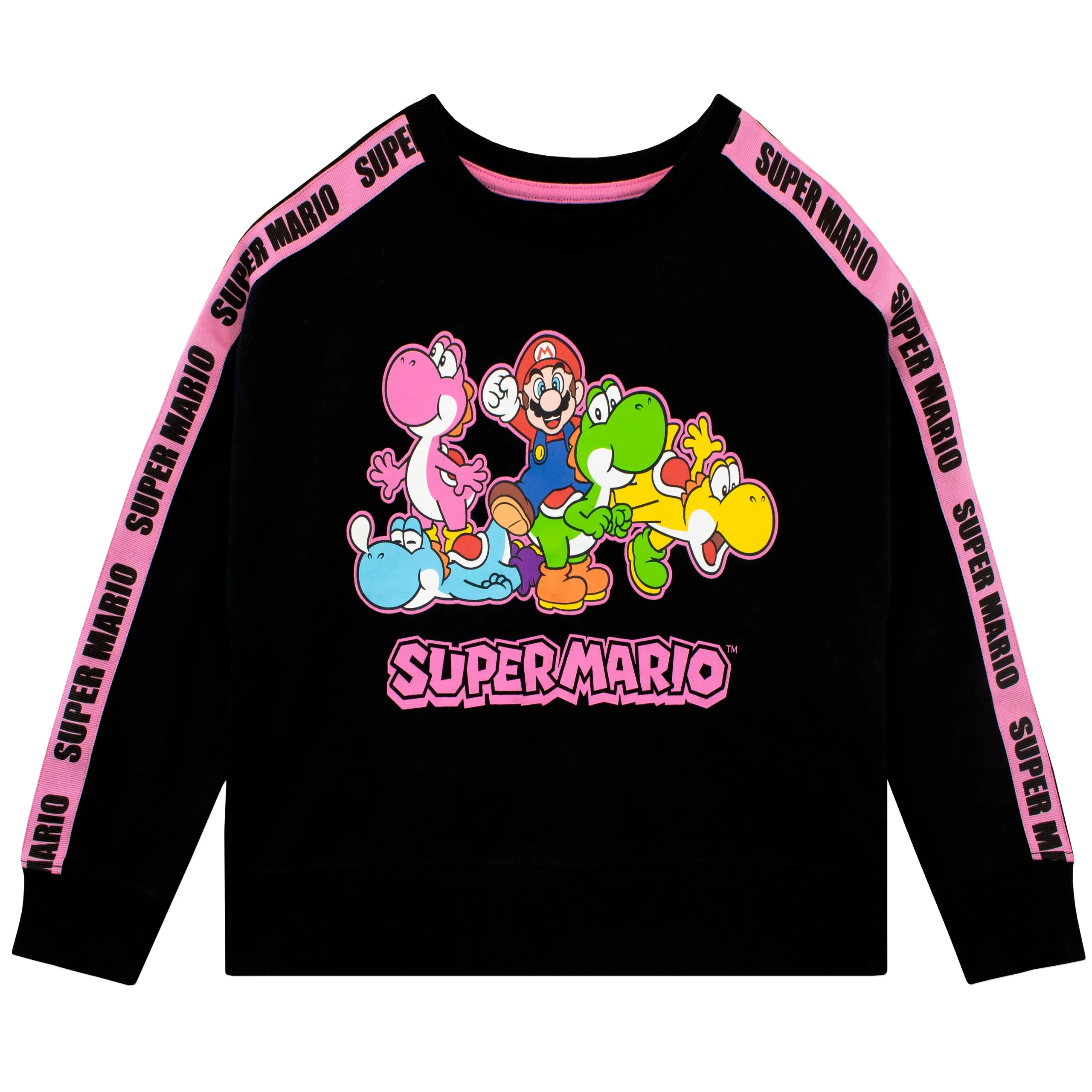 Super Mario Cropped Sweatshirt