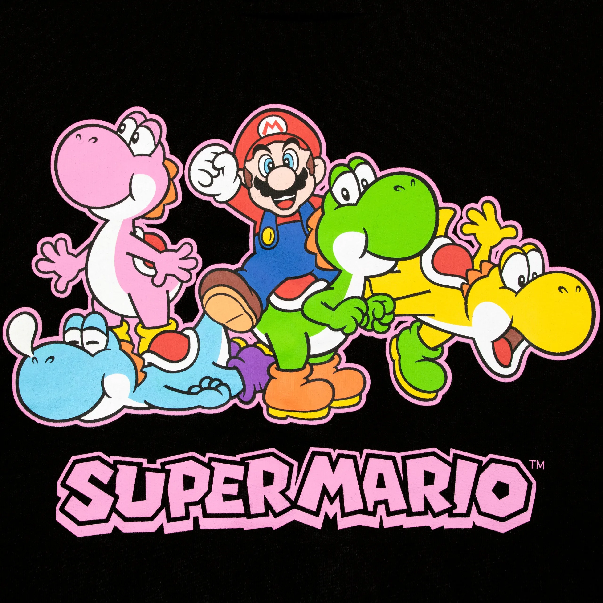 Super Mario Cropped Sweatshirt