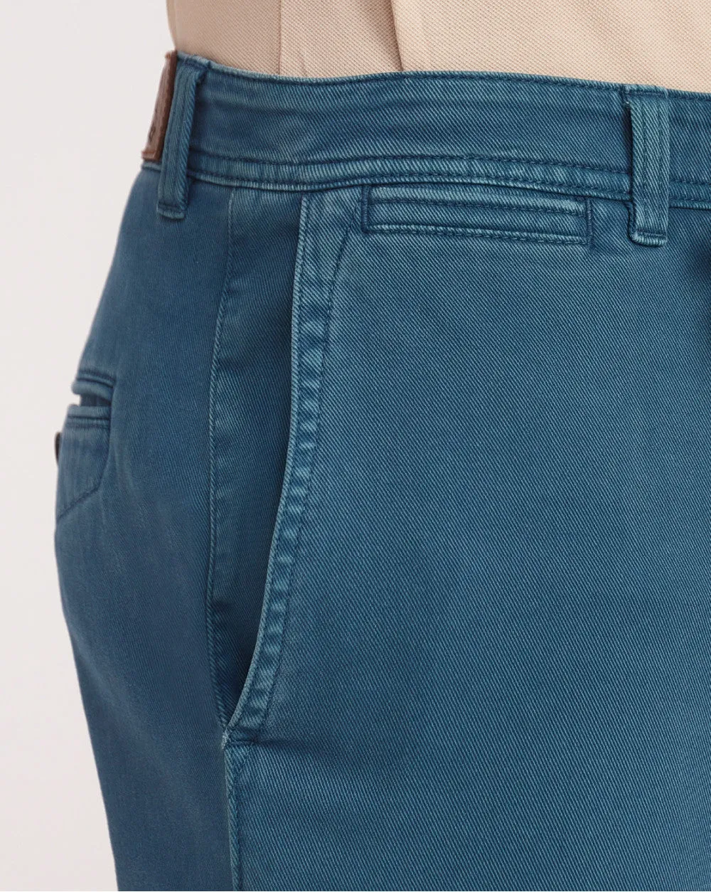Tapered Fit Garment Dyed Chinos - French Navy