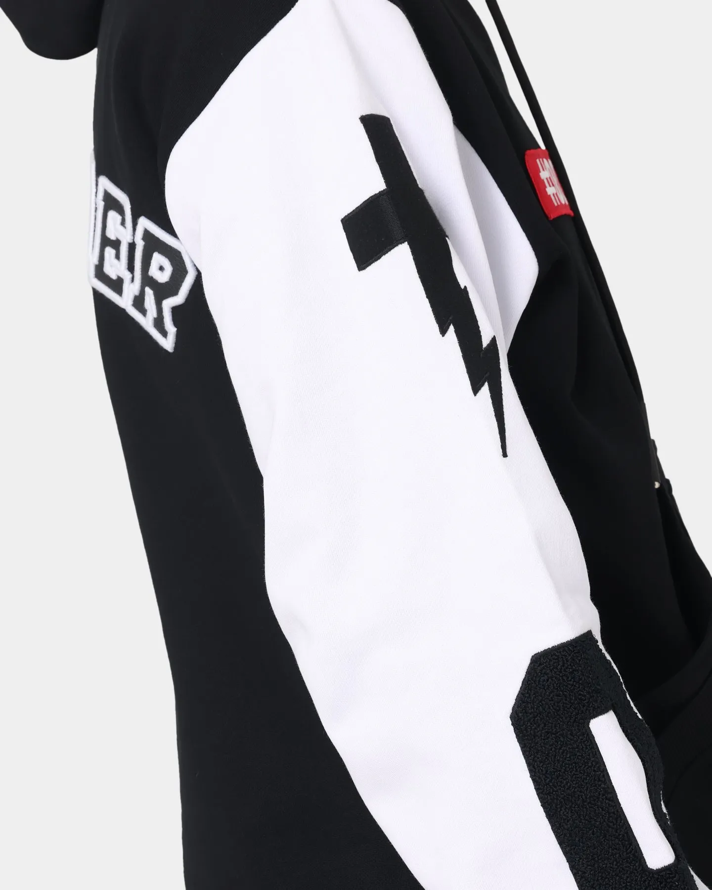 The Anti Order Antidote College Hoodie Black/White/Red