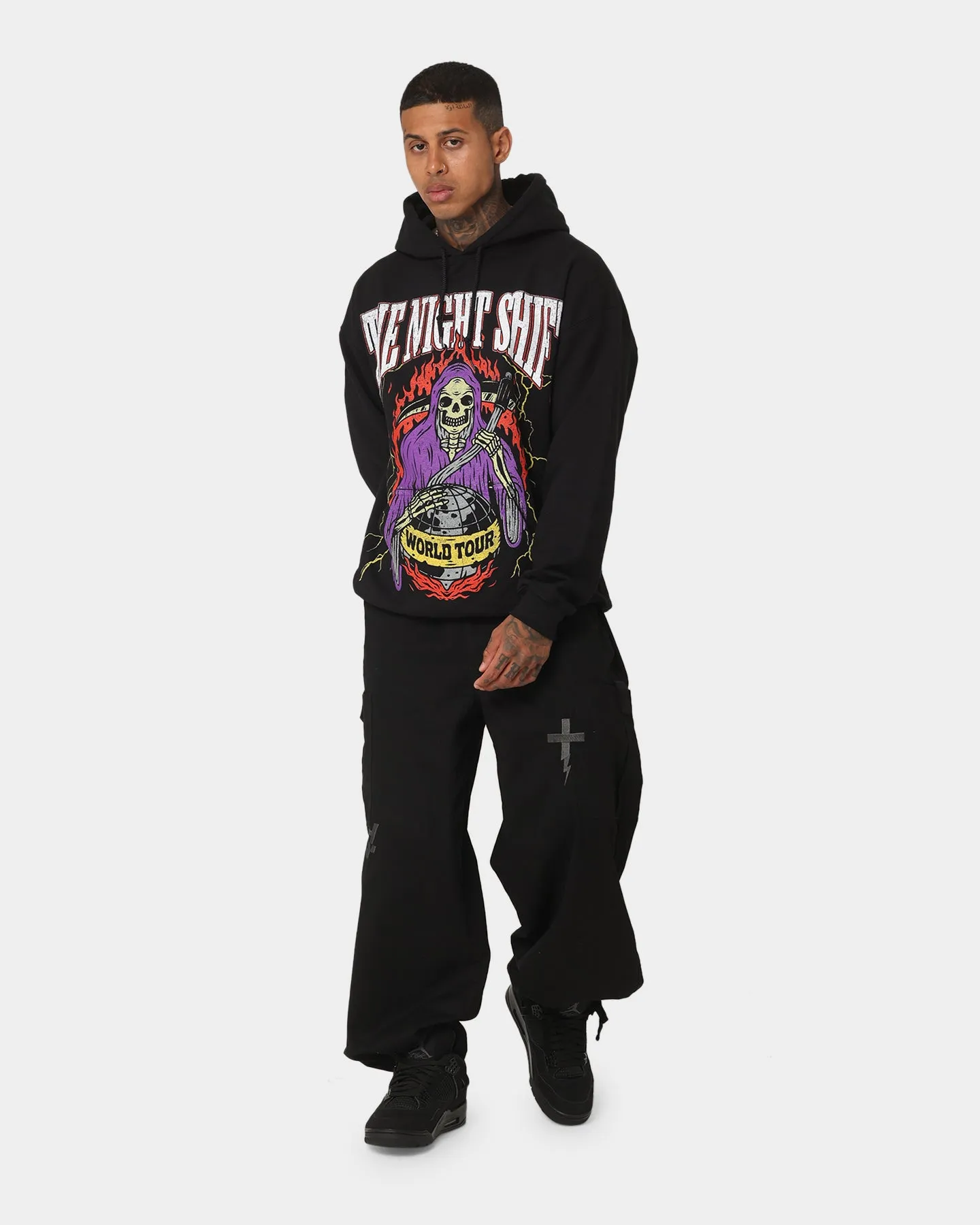 The Night Shift World Tour Hoodie Black