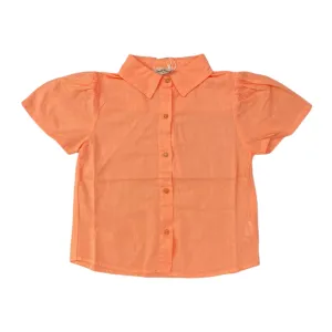 Tocoto Vintage Girl Shirt Blouse - Salmon Color
