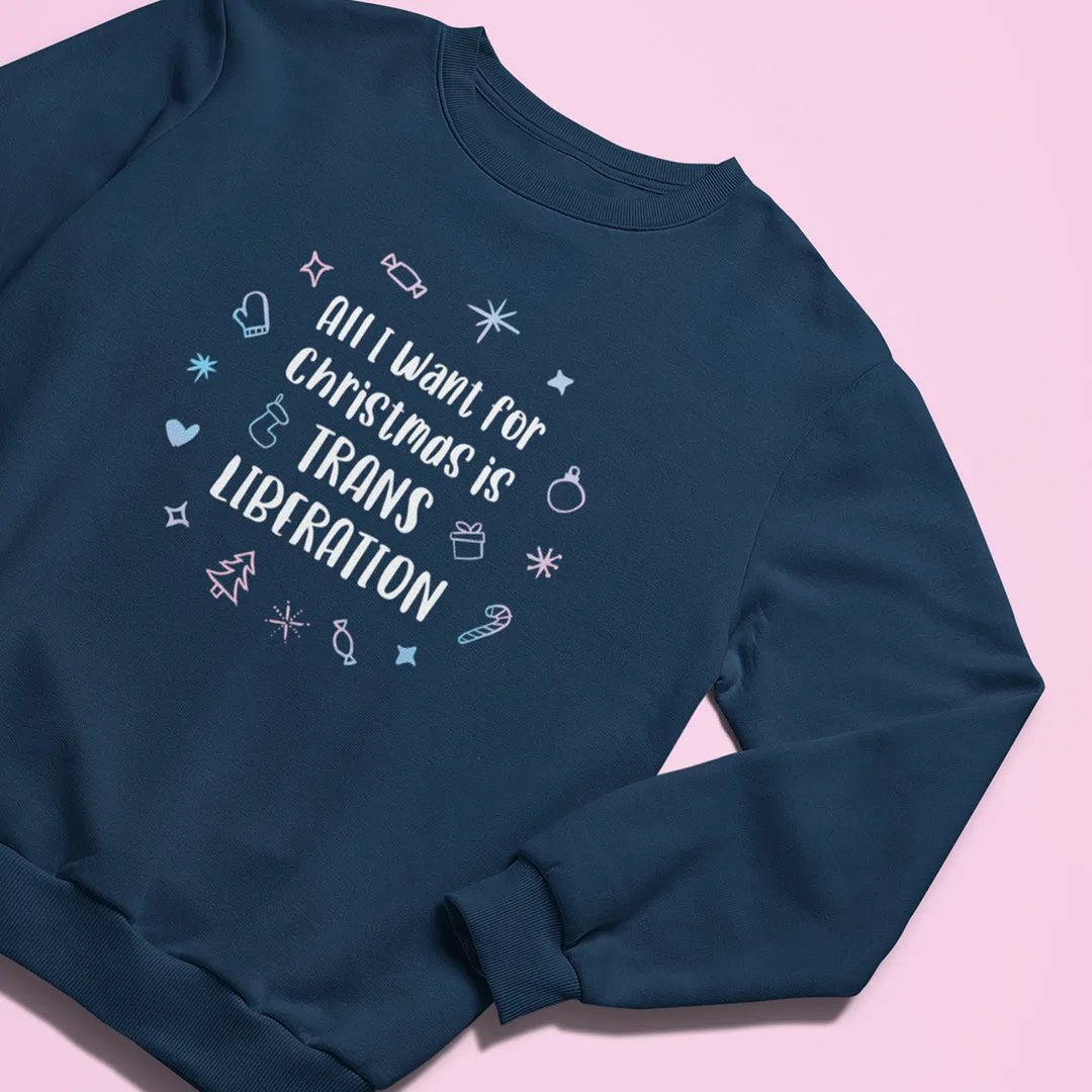 Trans Liberation Christmas Jumper