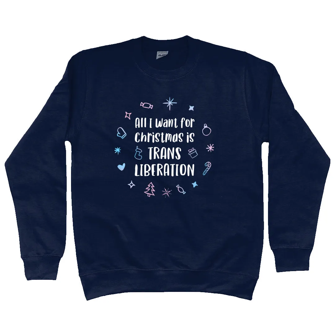 Trans Liberation Christmas Jumper