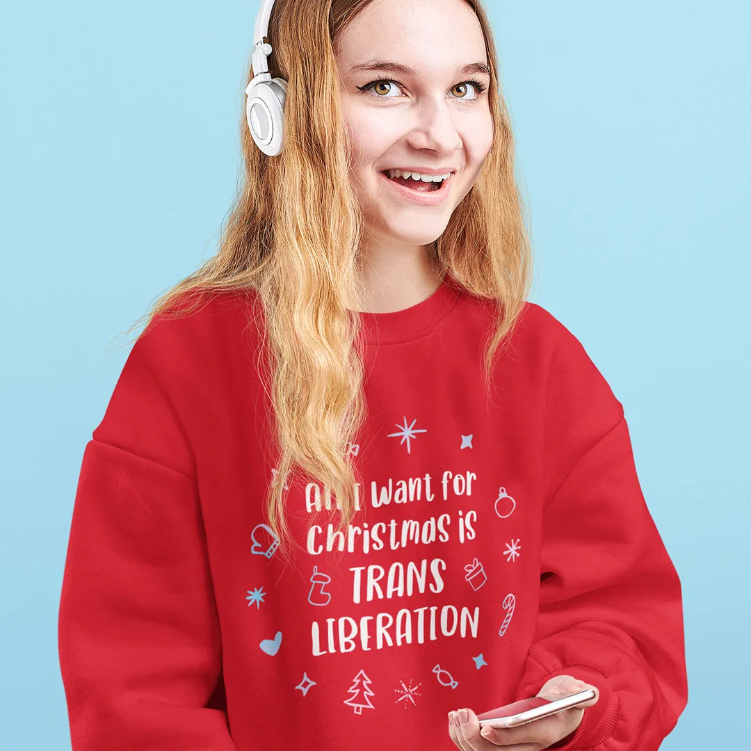 Trans Liberation Christmas Jumper