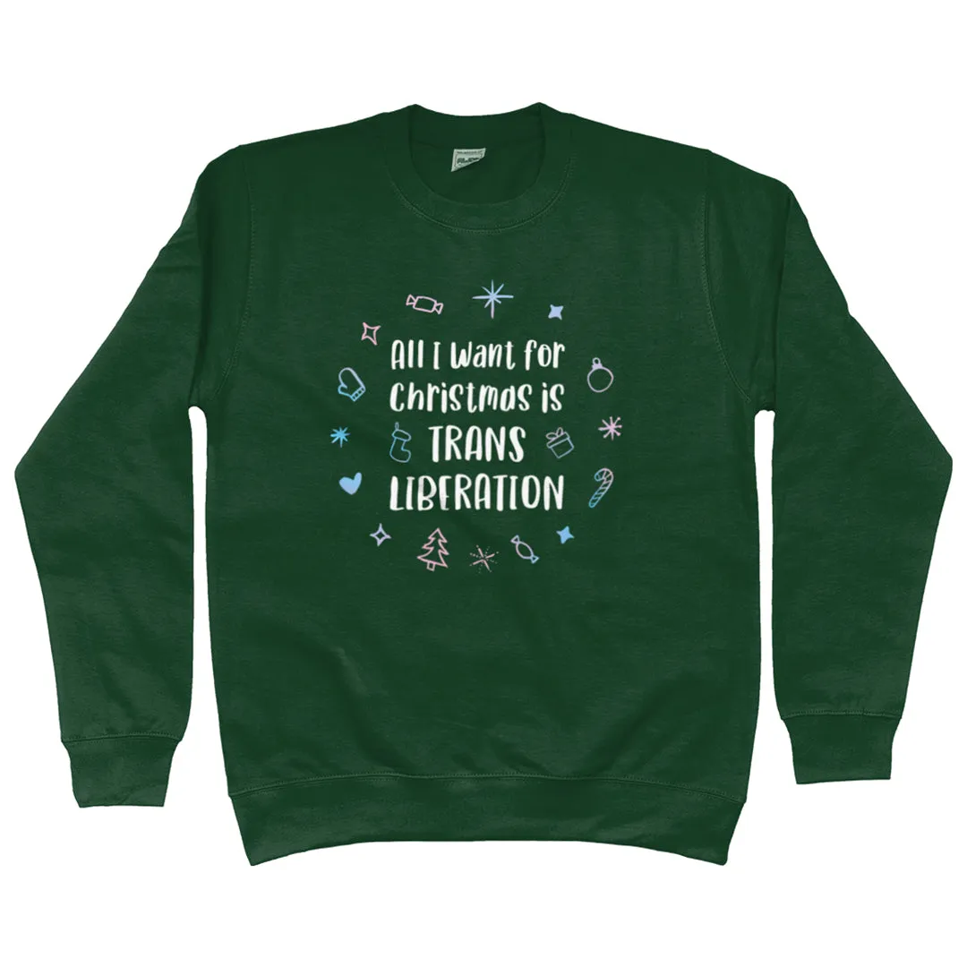 Trans Liberation Christmas Jumper