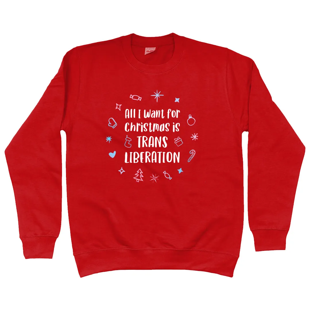 Trans Liberation Christmas Jumper
