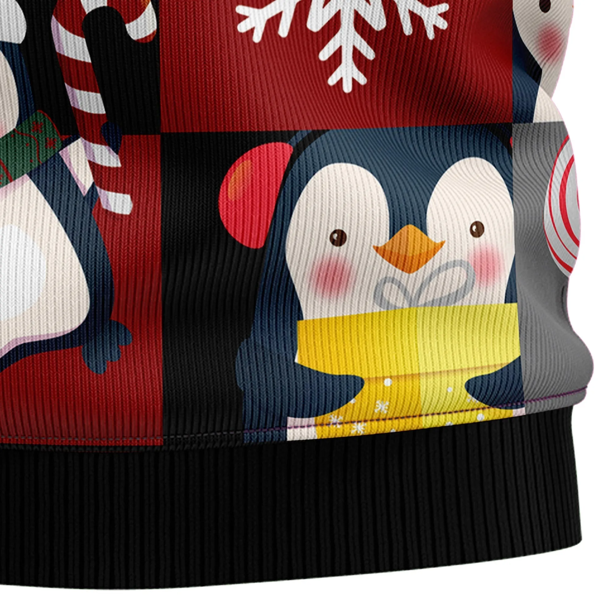 Ugly Sweater JulesRoche All-Over-Print Cotton Blend