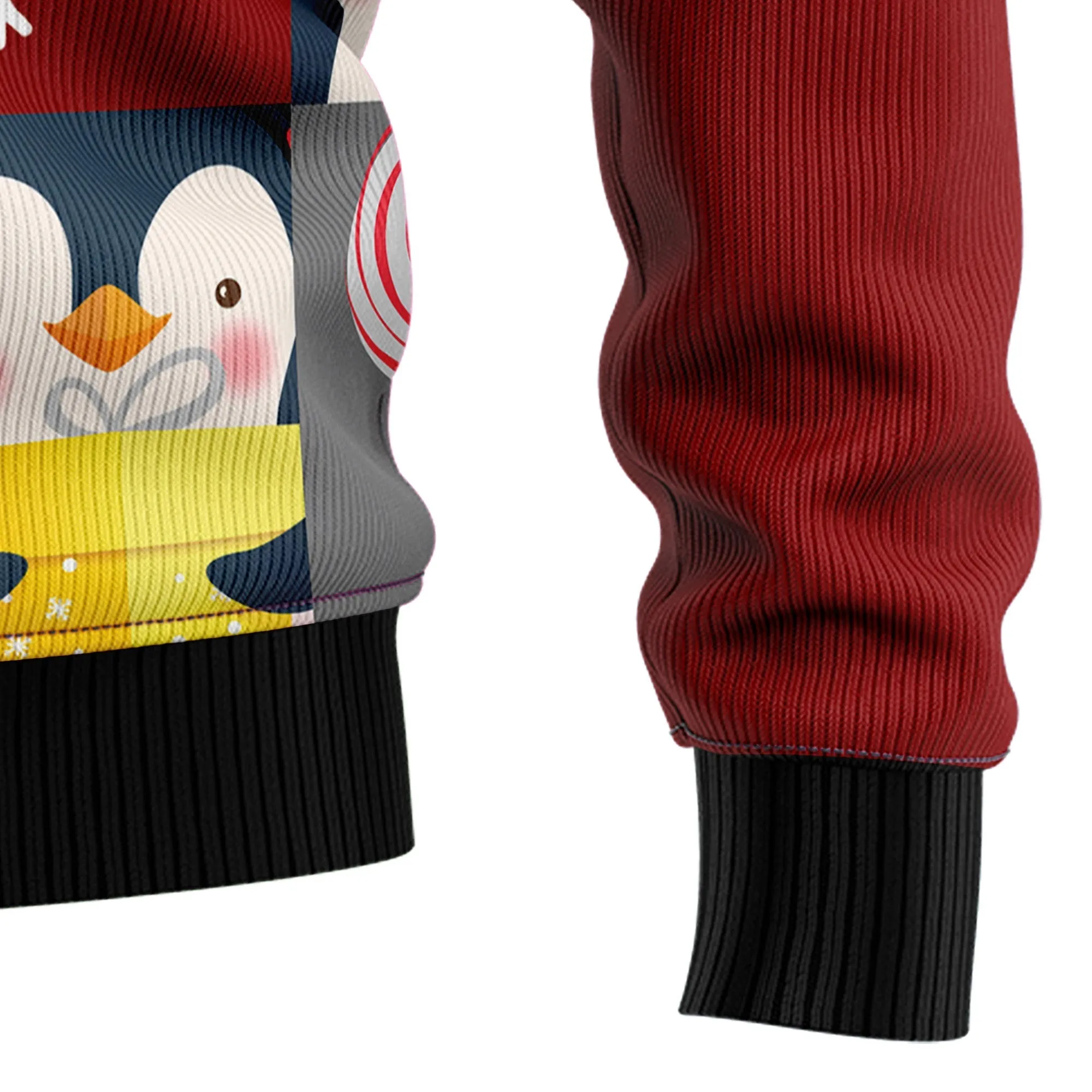 Ugly Sweater JulesRoche All-Over-Print Cotton Blend