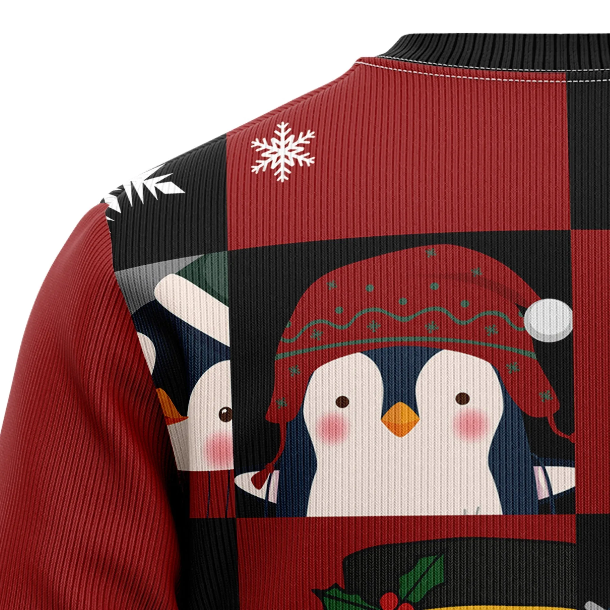 Ugly Sweater JulesRoche All-Over-Print Cotton Blend