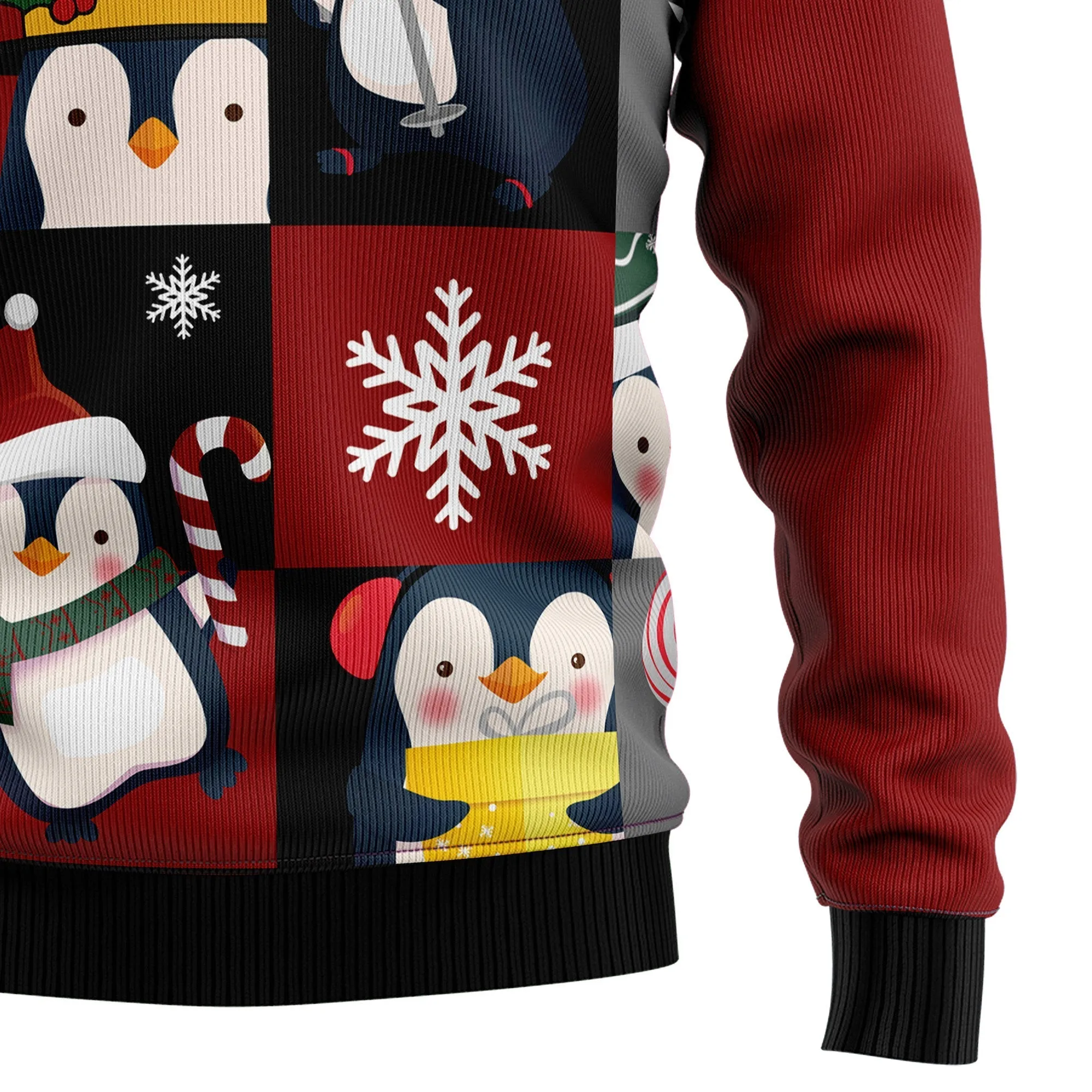 Ugly Sweater JulesRoche All-Over-Print Cotton Blend