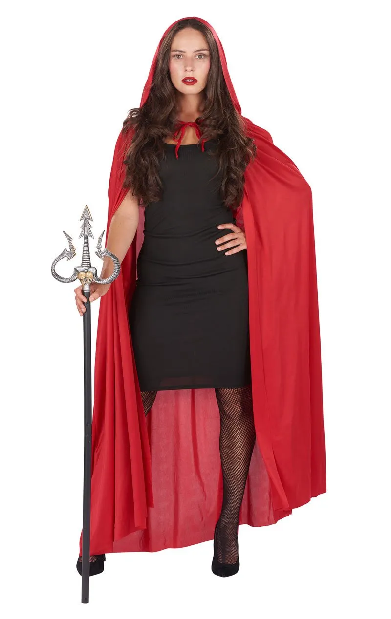 Unisex Red Cape Costume