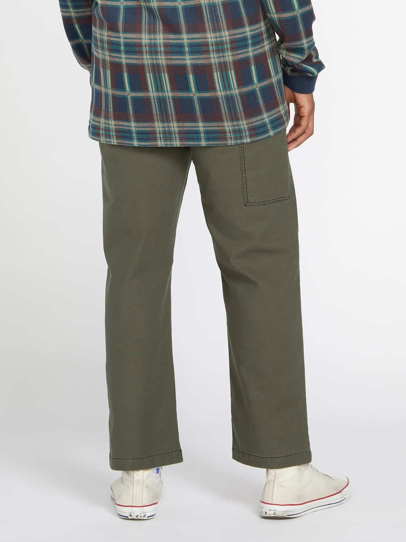 V Ent Fat Tony Kraftsman Trousers - SQUADRON GREEN