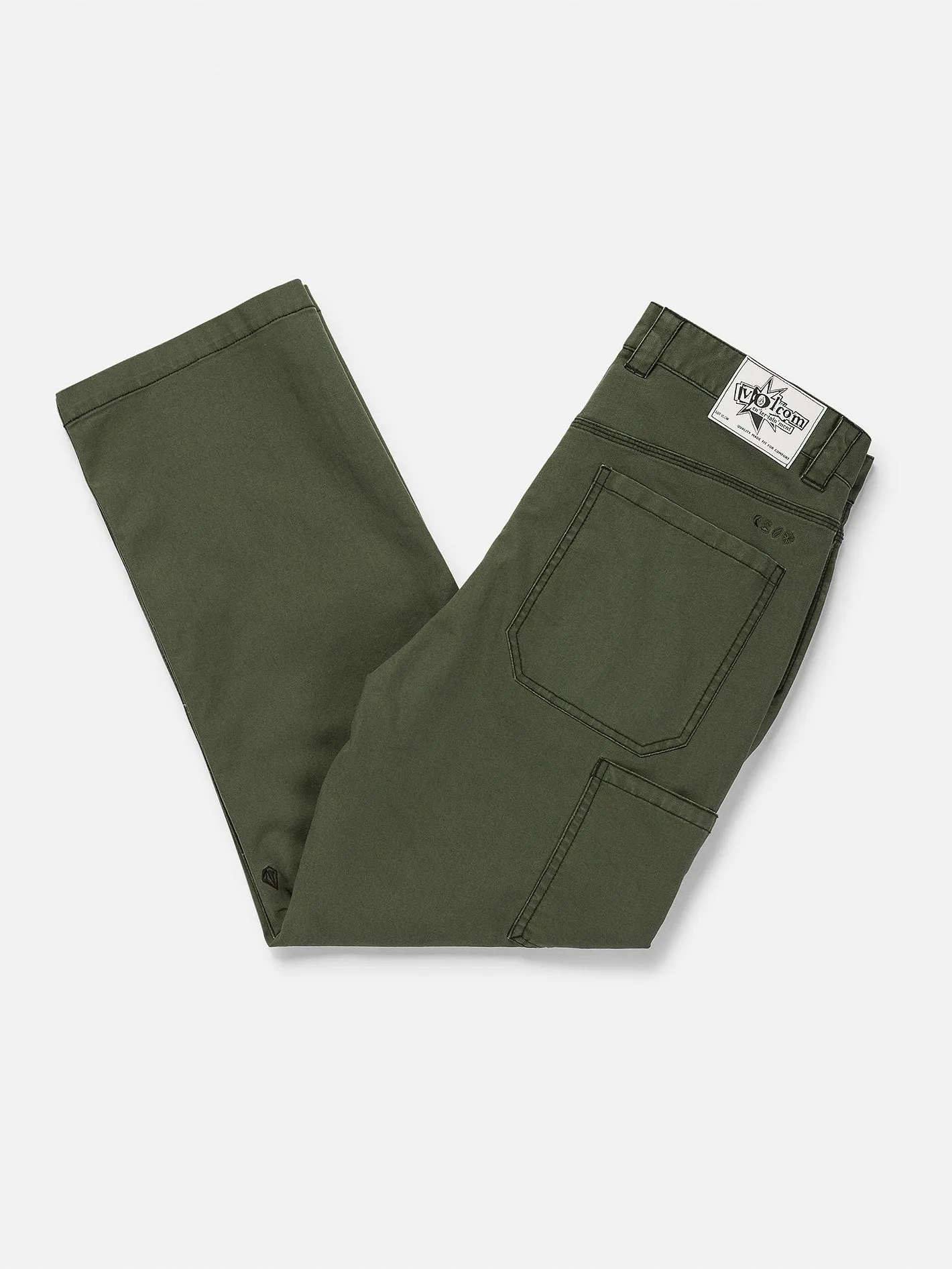 V Ent Fat Tony Kraftsman Trousers - SQUADRON GREEN