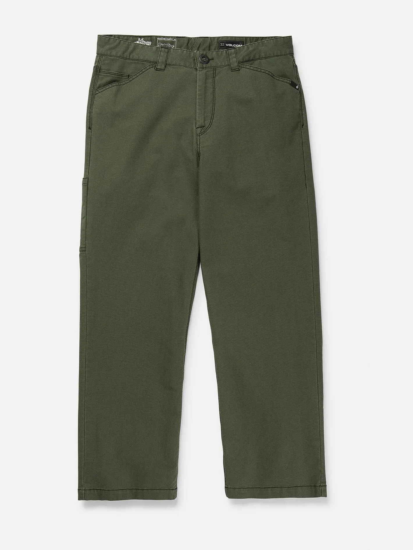 V Ent Fat Tony Kraftsman Trousers - SQUADRON GREEN