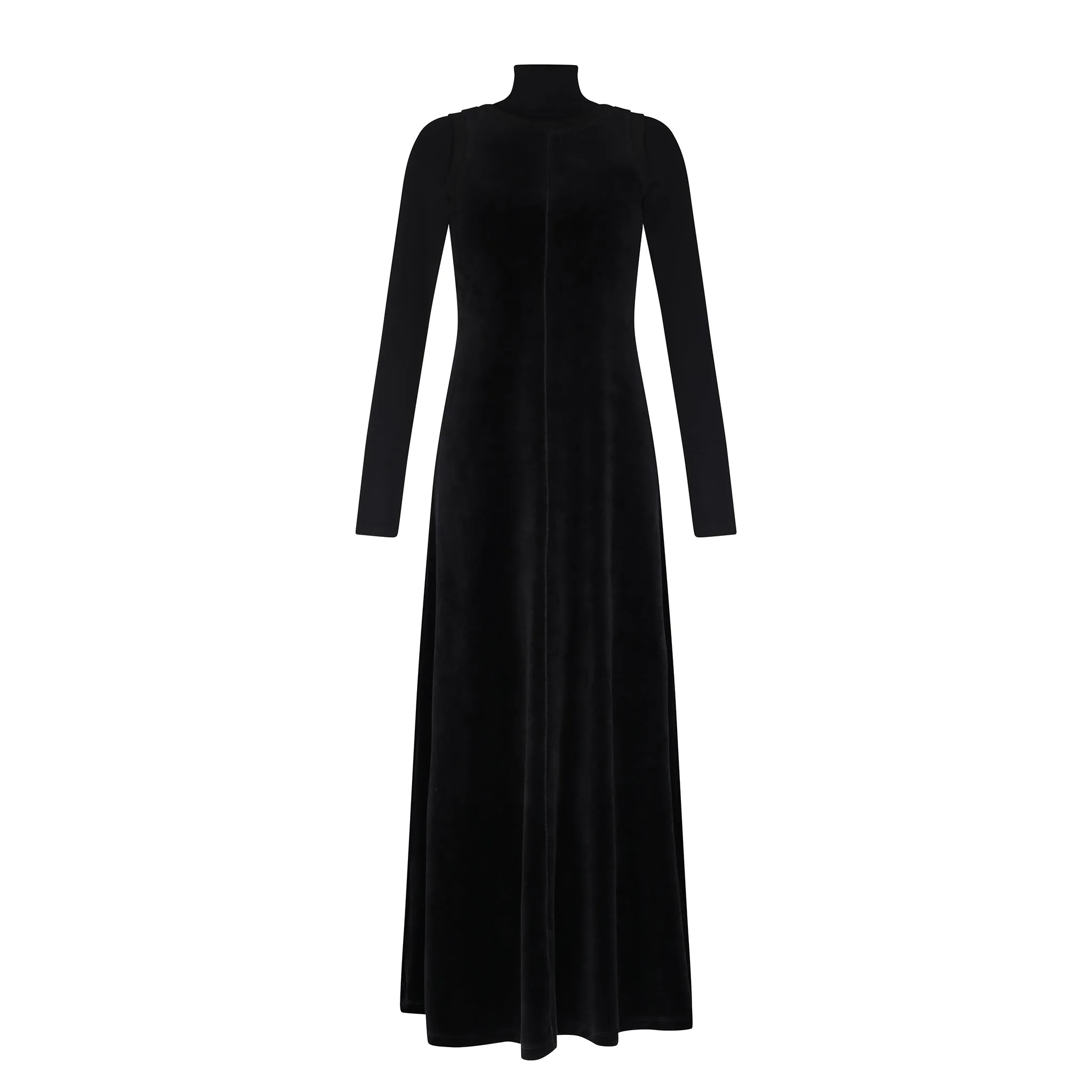 Velour Maxi Jumper and Turtleneck