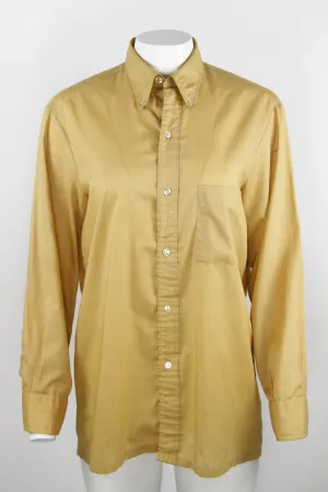 Vintage 60s button down collar shirt by trenco - M