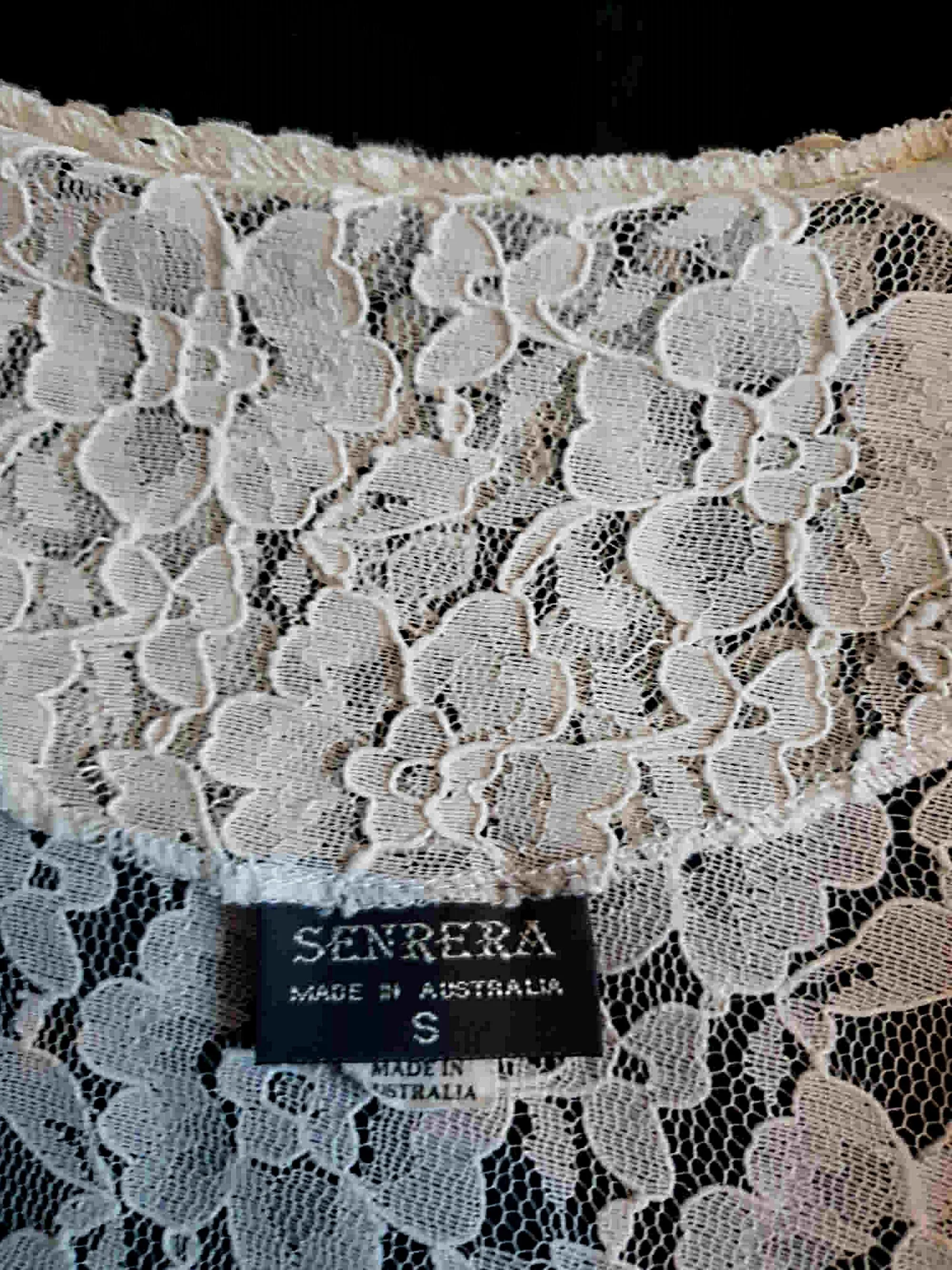 White Lace Dress by Senrera - S