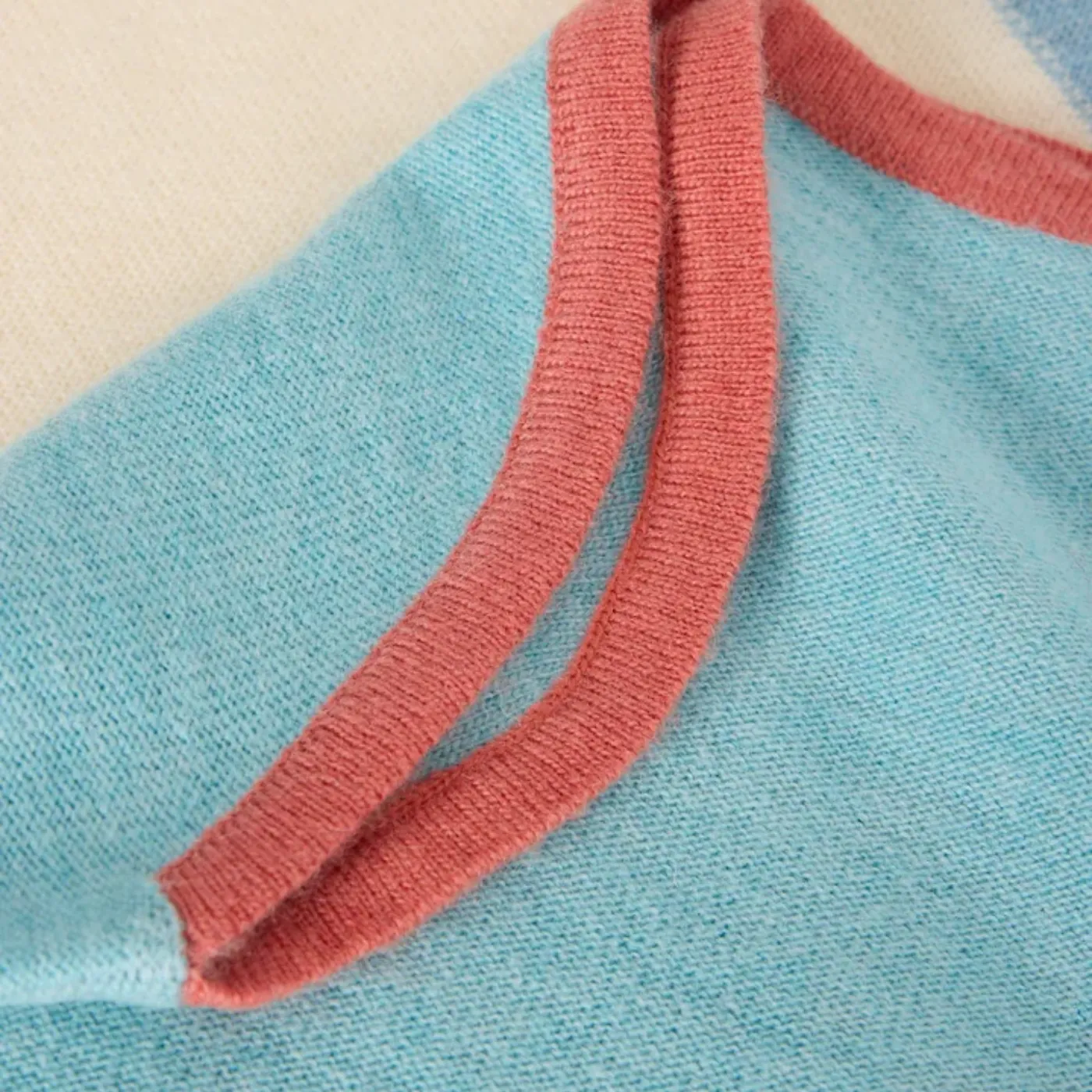 Whitestuff Emma Colourblock Jumper | Blue