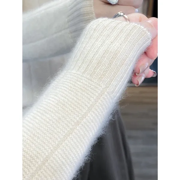Women's Windproof Turtleneck Jumper with Lined Design | Ideal for Autumn/Winter