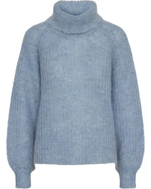 Yaslambi Knit Rollneck Dusty Blue